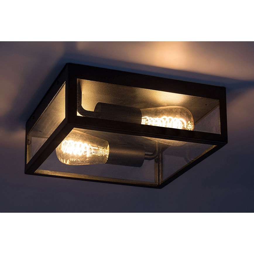 Rabalux - Plafonnier d'extérieur 2xE27/60W/230V IP23