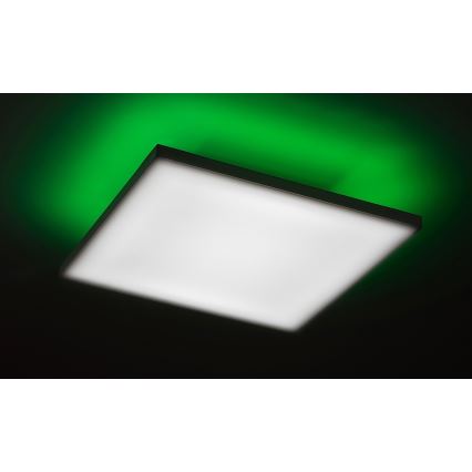 Rabalux - Plafonnier à intensité variable RGB LED/18W/230V 3000-6500K 30x30 cm + télécommande