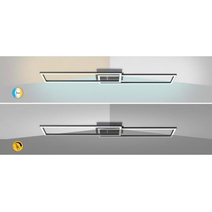 Rabalux - Plafonnier à intensité variable LED/38W/230V 3000-6500K Wi-Fi Tuya + Télécommande