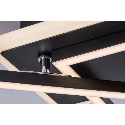 Rabalux - Plafonnier LED/40W/230V 3000K noir 39x50 cm