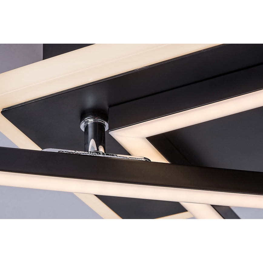 Rabalux - Plafonnier LED/40W/230V 3000K noir 39x50 cm