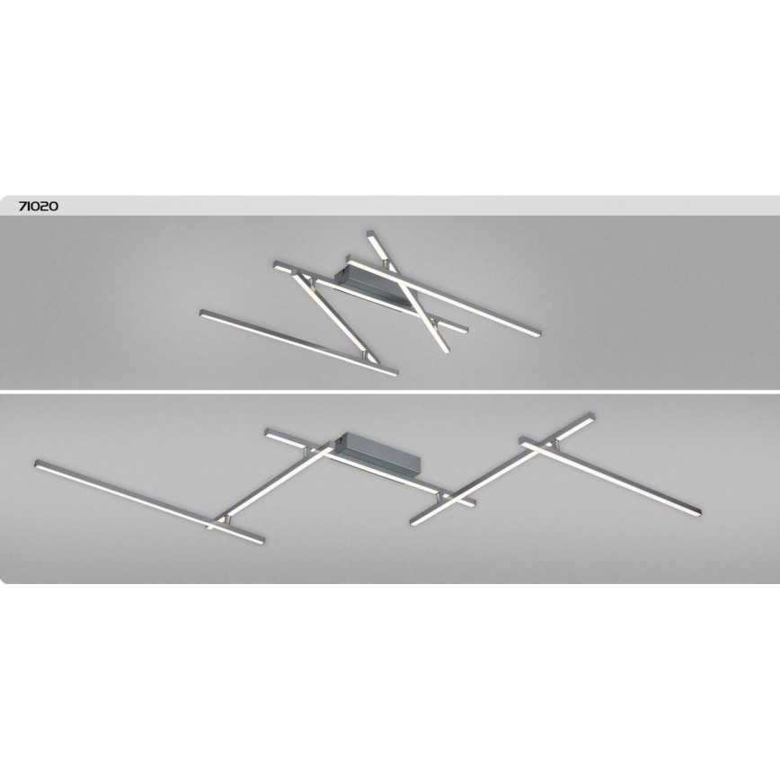 Rabalux - Plafonnier LED 40 W / 230 V / 4000 K, long. 178 cm