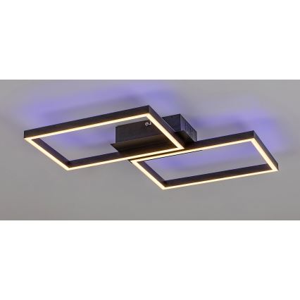 Rabalux - Plafonnier LED RGBW à intensité variable LED/40W/230V 2700-6500K + télécommande