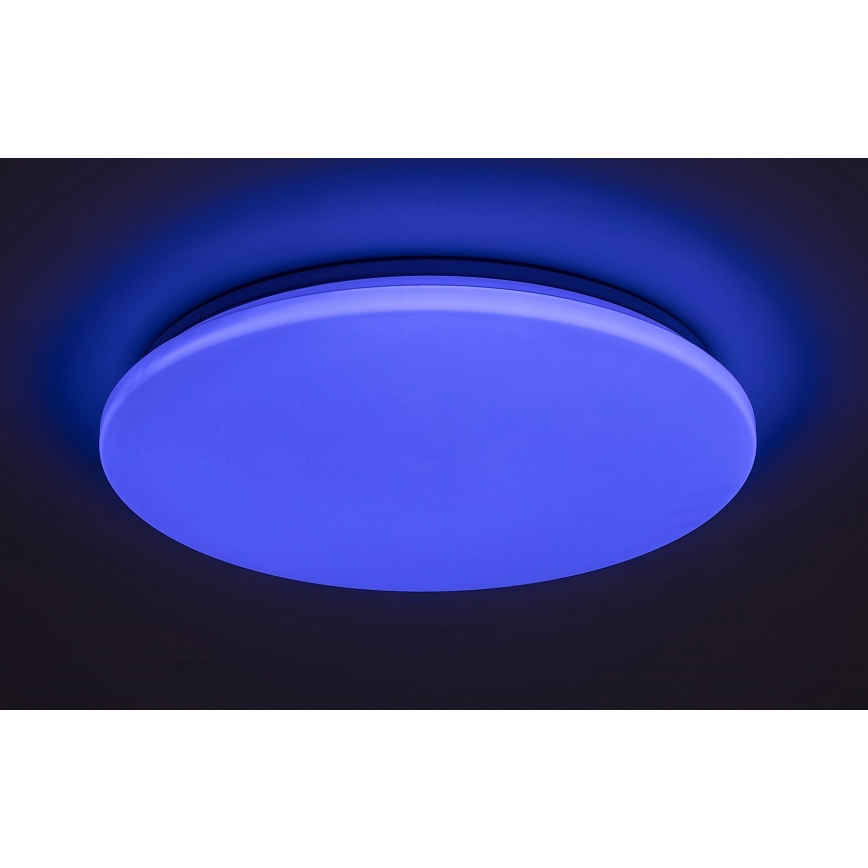 Rabalux - Plafonnier à intensité variable RGB LED/24W/230V Wi-Fi Tuya 3000-6500K 31 cm