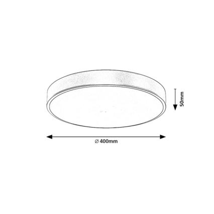 Rabalux - Plafonnier LED/36W/230V 3000K