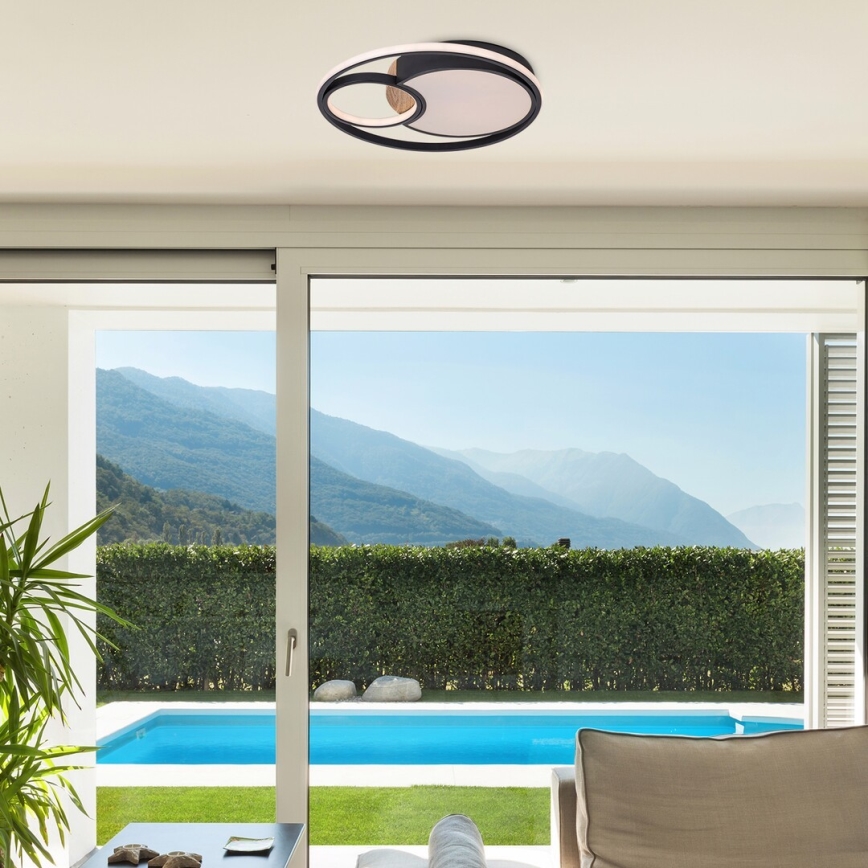 Rabalux - Plafonnier LED dimmable LED/81W/230V 3000K/4000K/6000K Ø 48 cm + télécommande