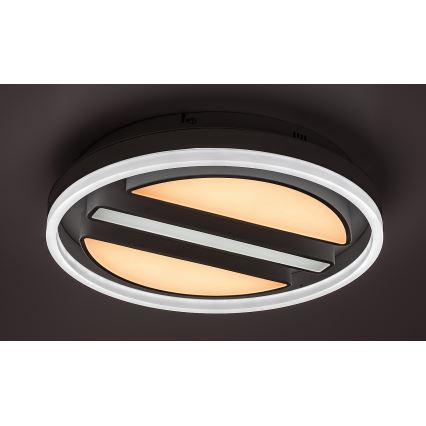 Rabalux - Plafonnier à intensité variable LED/55W/230V + télécommande