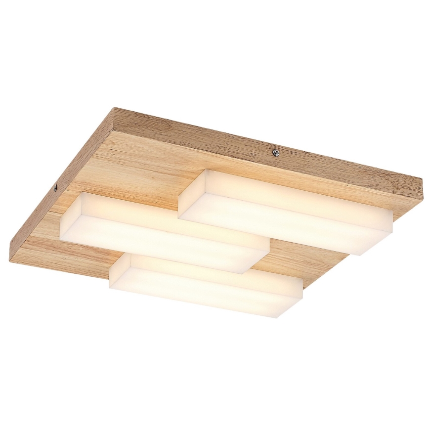 Rabalux - Plafonnier LED/30W/230V 3000K chêne 40x40 cm