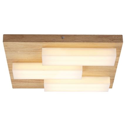 Rabalux - Plafonnier LED/30W/230V 3000K chêne 40x40 cm