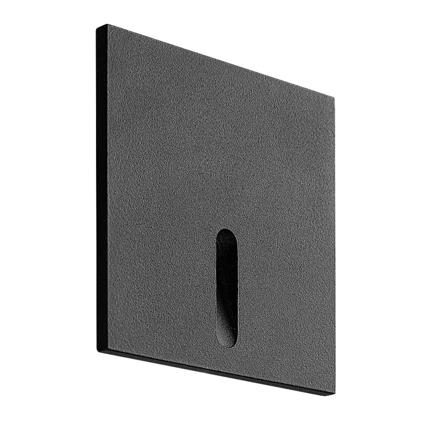 Rabalux - Spot d'escalier LED LED/3W/230V 3000K noir
