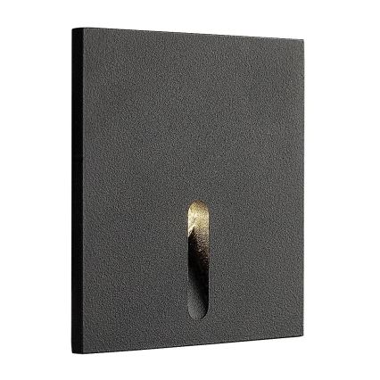 Rabalux - Spot d'escalier LED LED/3W/230V 3000K noir