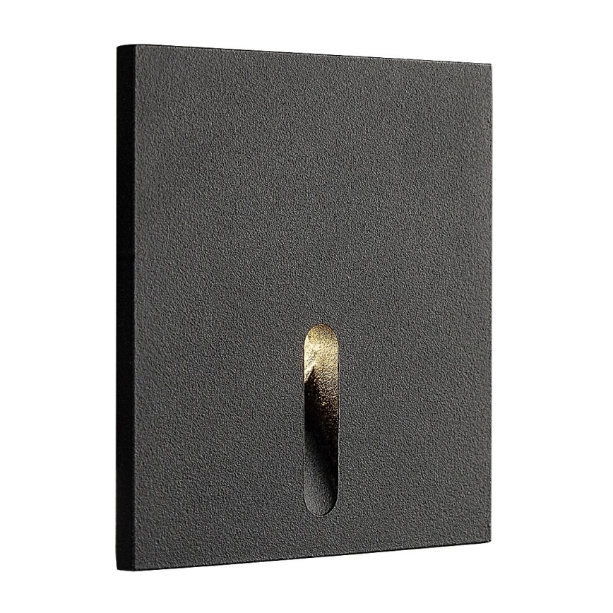 Rabalux - Spot d'escalier LED LED/3W/230V 3000K noir