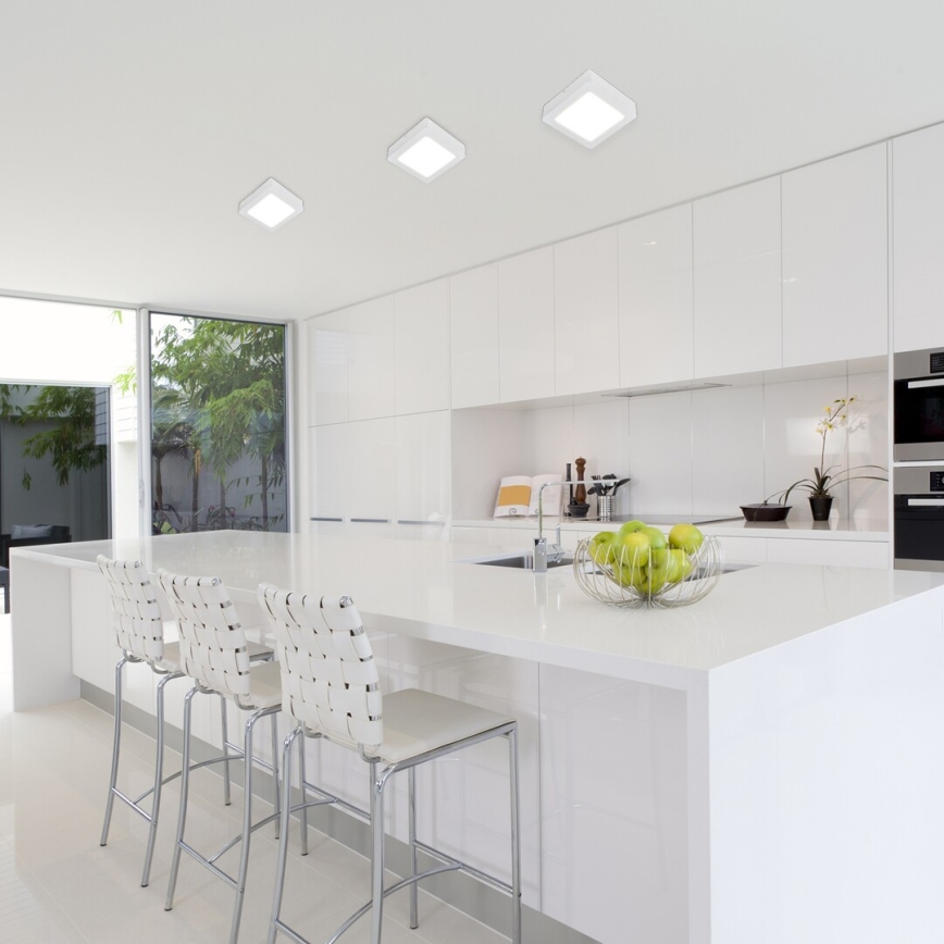 Rabalux - Plafonnier LED/24W/230V 3000K 22x22 cm blanc