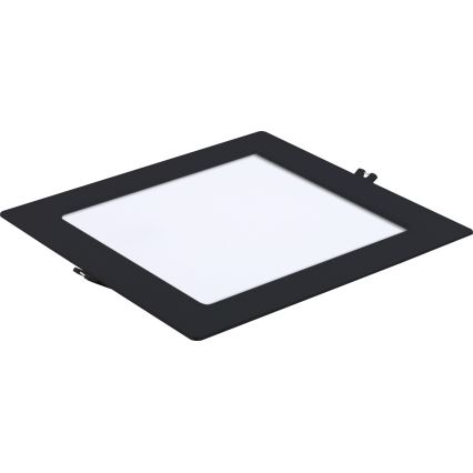 Rabalux - Spot encastrable LED/18W/230V 22x22 cm noir