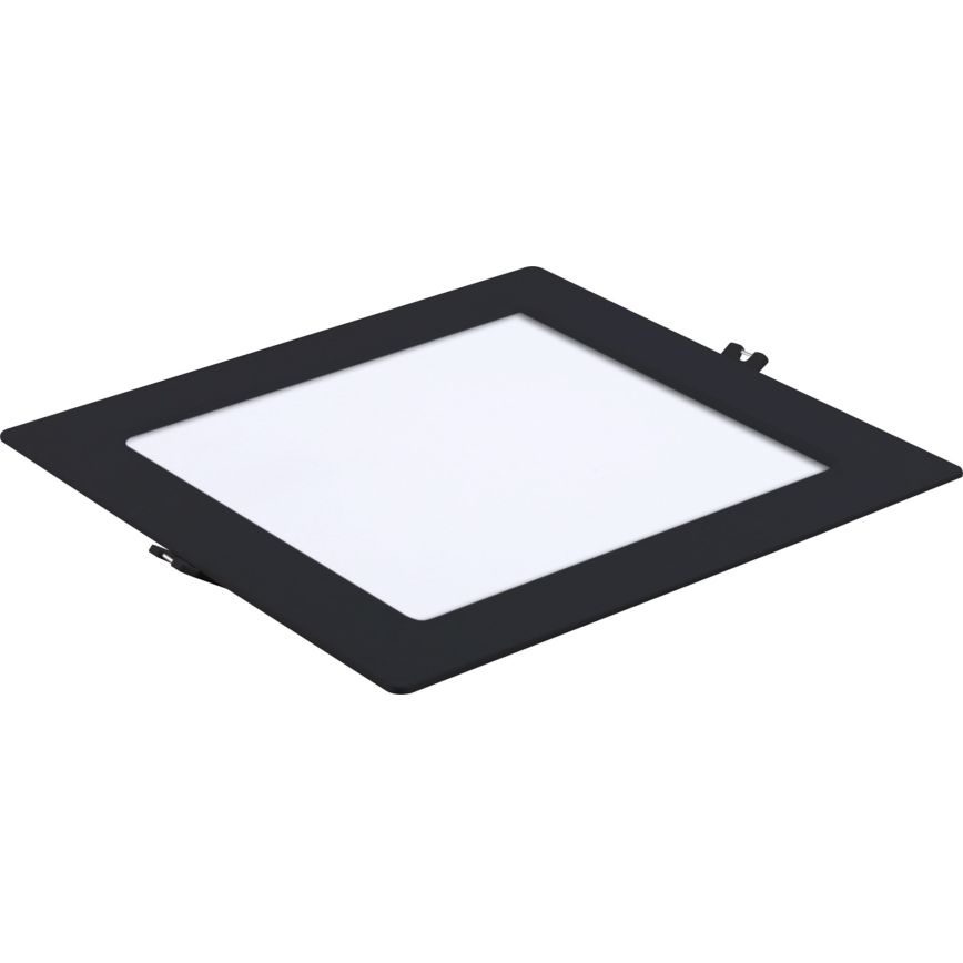 Rabalux - Spot encastrable LED/18W/230V 22x22 cm noir