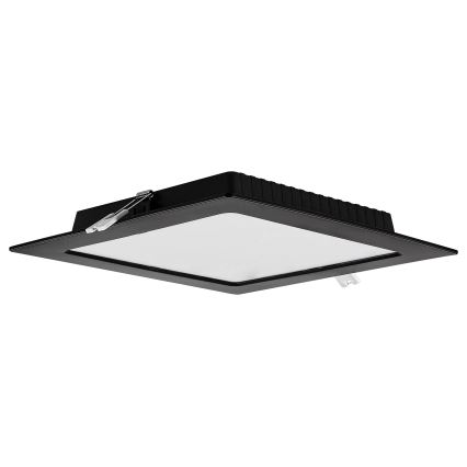 Rabalux - Spot encastrable LED/18W/230V 22x22 cm noir