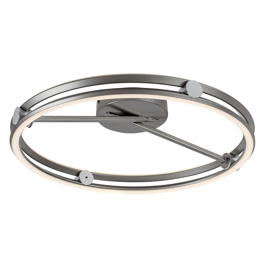 Rabalux - Plafonnier LED dimmable LED/60W/230V 3000-6500K Ø 50 cm gris + télécommande