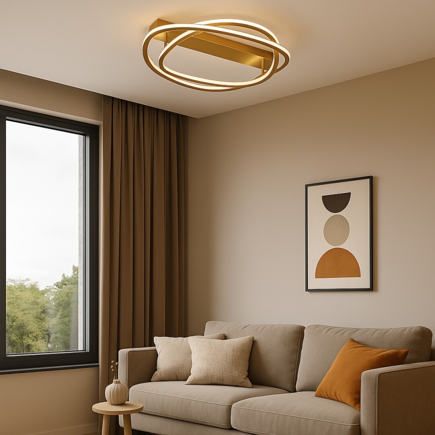 Rabalux - Plafonnier LED 72 W, 230 V, 3000 K, Ø 59 cm
