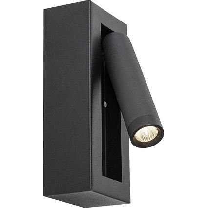 Rabalux - Spot mural LED/4W/230V noir