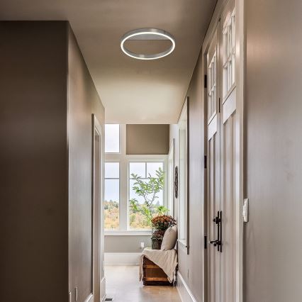 Rabalux - Plafonnier LED 20W 230V chrome mat Ø 40 cm