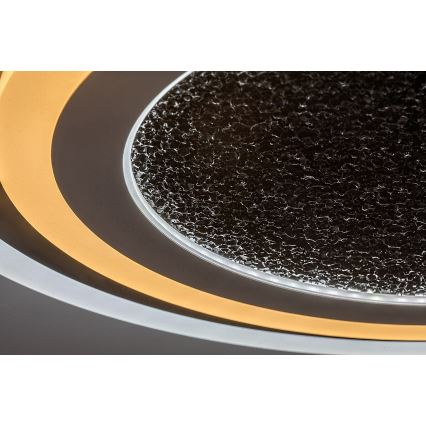 Rabalux - Plafonnier à intensité variable LED/56W/230V 3000/4000/6000K noir + Télécommande