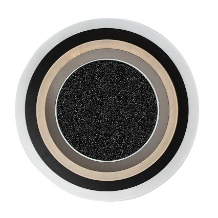 Rabalux - Plafonnier à intensité variable LED/56W/230V 3000/4000/6000K noir + Télécommande