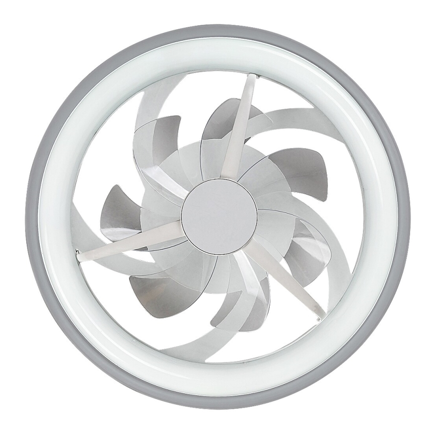 Rabalux - Plafonnier à intensité variable avec ventilateur LED/40W/230V 3000/4000/6000K Wi-Fi + Télécommande