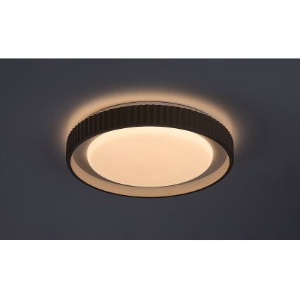 Rabalux - Plafonnier LED dimmable, 48 W, 230 V, 3000–6500 K, Ø 49,5 cm + télécommande
