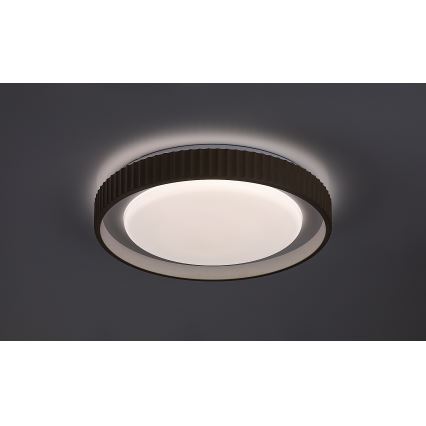 Rabalux - Plafonnier LED dimmable, 48 W, 230 V, 3000–6500 K, Ø 49,5 cm + télécommande