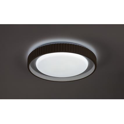 Rabalux - Plafonnier LED dimmable, 48 W, 230 V, 3000–6500 K, Ø 49,5 cm + télécommande