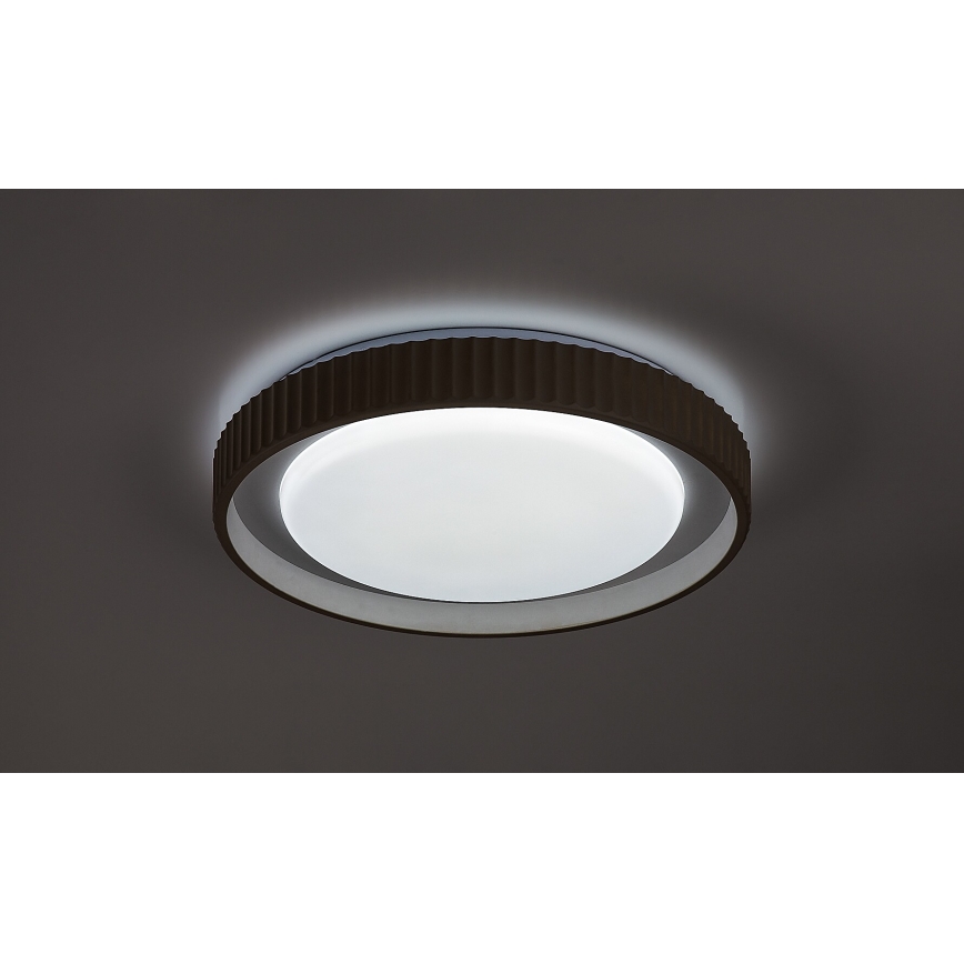 Rabalux - Plafonnier LED dimmable, 48 W, 230 V, 3000–6500 K, Ø 49,5 cm + télécommande