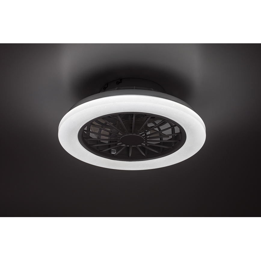 Rabalux - Plafonnier LED dimmable avec ventilateur LED/24W/230V 3000-6500K + télécommande