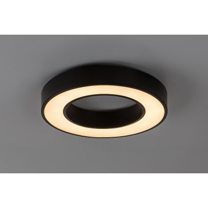 Rabalux - Plafonnier LED/24W/230V 3000/4000/6500K Ø 40 cm noir