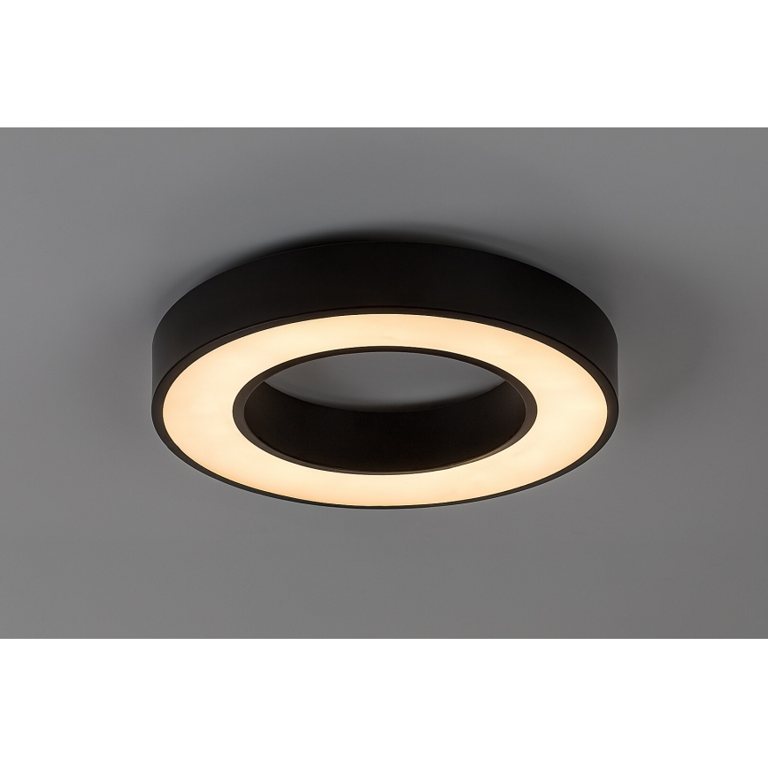 Rabalux - Plafonnier LED/24W/230V 3000/4000/6500K Ø 40 cm noir