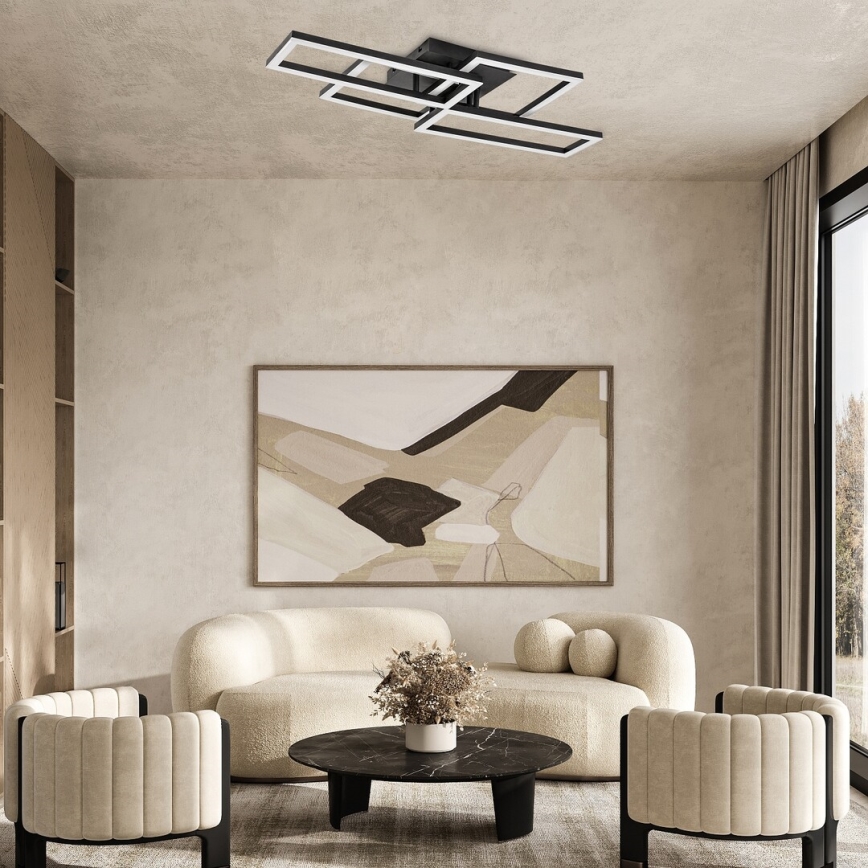 Rabalux - Plafonnier LED dimmable LED/40W/230V 3000-6500K 35x70 cm + télécommande