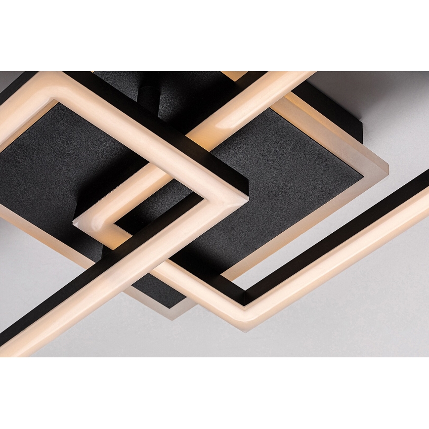 Rabalux - Plafonnier LED dimmable, 30 W, 230 V, température de couleur réglable 3000–6500 K (blanc chaud à blanc froid), télécommande, longueur 60 cm