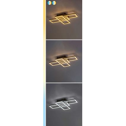 Rabalux - Plafonnier dimmable LED/40W/230V 3000-6500K + télécommande 35x50 cm