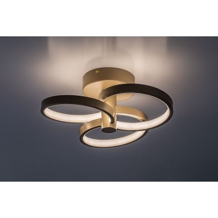 Rabalux - Plafonnier LED dimmable LED/32W/230V 3000-6500K Ø 31 cm beige + télécommande