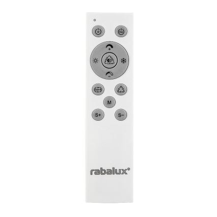 Rabalux - Plafonnier à intensité variable LED RGB LED/22W/230V 3000-6500K + Télécommande