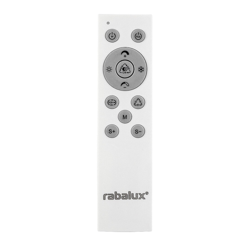 Rabalux - Plafonnier à intensité variable LED RGB LED/22W/230V 3000-6500K + Télécommande
