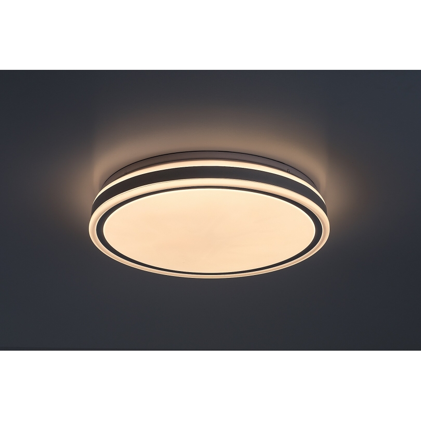 Rabalux - Plafonnier LED dimmable LED/23W/230V 3000-6500K Ø 38,5 cm blanc + télécommande