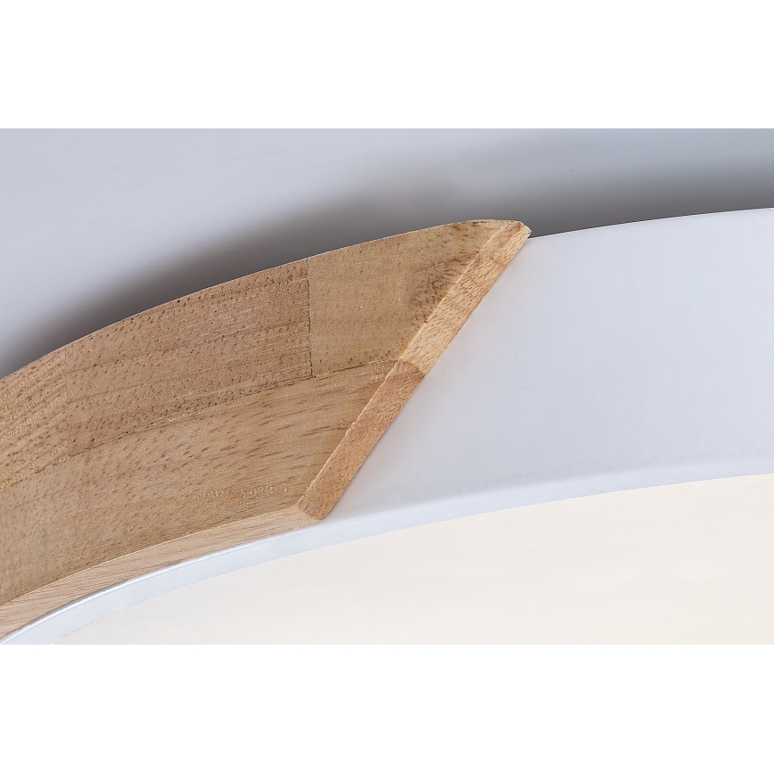 Rabalux - Plafonnier LED LED/24W/230V 3000K blanc/chêne Ø 41 cm