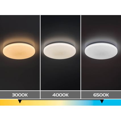 Rabalux - Plafonnier LED dimmable LED/12W/230V 3000-6500K diam. 26 cm + télécommande