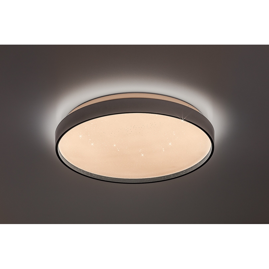 Rabalux - Plafonnier LED à intensité variable 34 W 230 V 3000-6500 K Ø 38 cm + télécommande