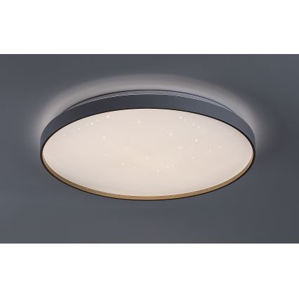 Rabalux - Plafonnier LED dimmable, 60W/230V, 3000-6500K, Ø 58 cm + télécommande