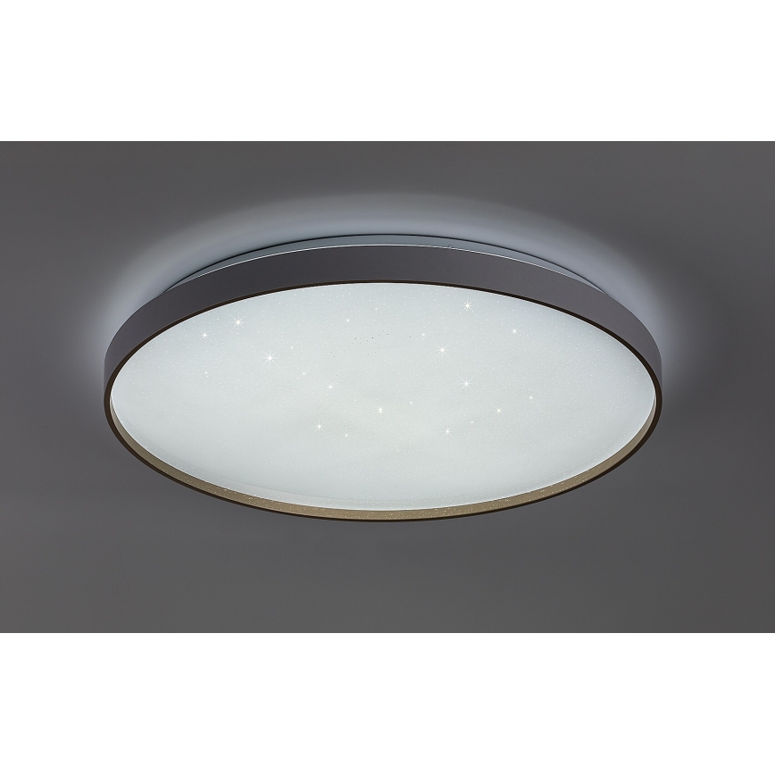 Rabalux - Plafonnier LED dimmable, 60W/230V, 3000-6500K, Ø 58 cm + télécommande