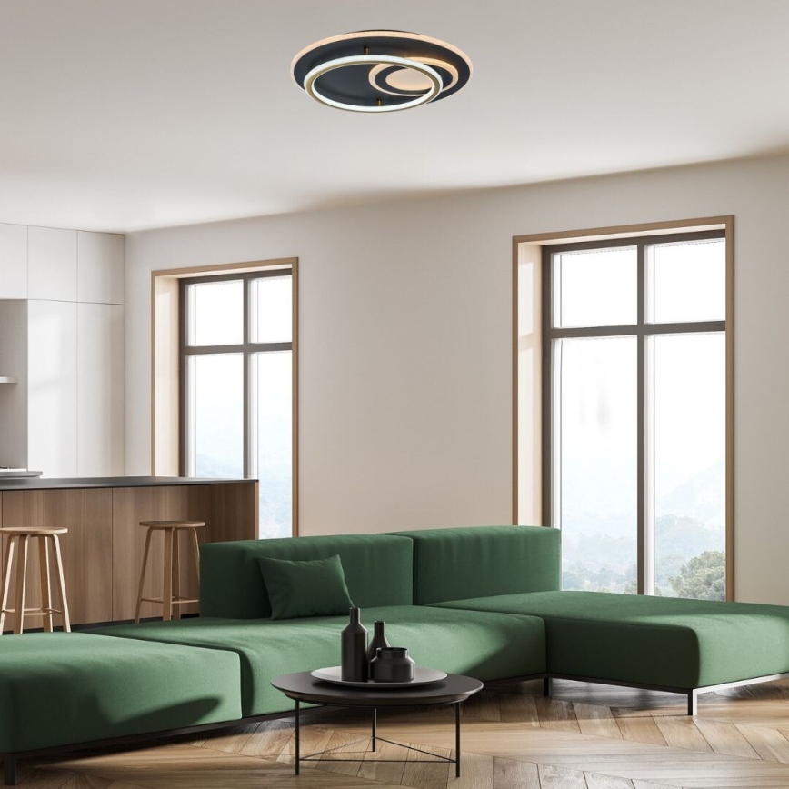Rabalux - Plafonnier LED dimmable LED/60W/230V 3000-6000K Ø 50 cm + télécommande