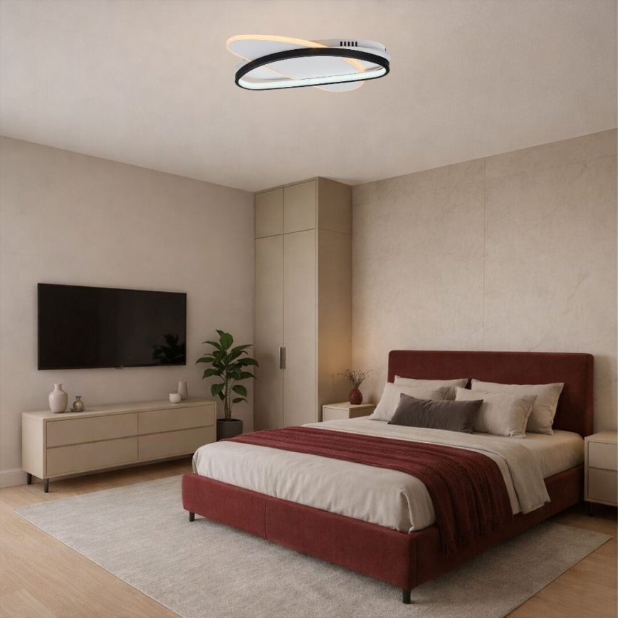 Rabalux - Plafonnier LED dimmable LED/57W/230V 3000-6000K 45x30,5 cm + télécommande