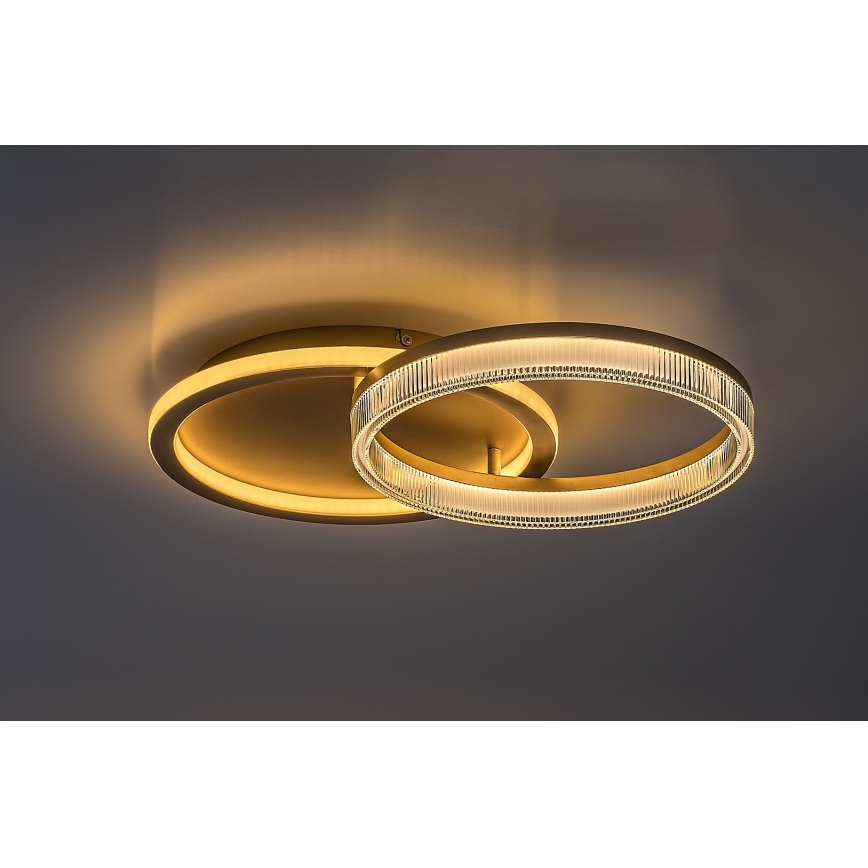 Rabalux - Plafonnier LED dimmable LED/22W/230V 3000-6500K 53,5x35 cm + télécommande