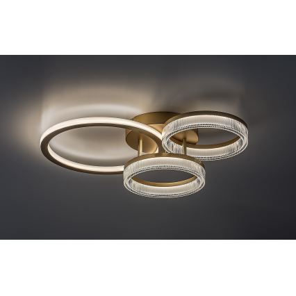 Rabalux - Plafonnier LED dimmable LED/38W/230V 3000-6500K 58,5x38 cm + télécommande